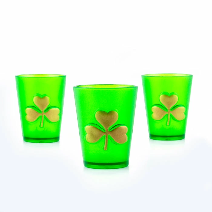 Top 10 🤩 BarMan Plastic Shamrock Shot Glasses - Set Of 3 😉 1 Top 10 🤩 BarMan Plastic Shamrock Shot Glasses - Set Of 3 😉