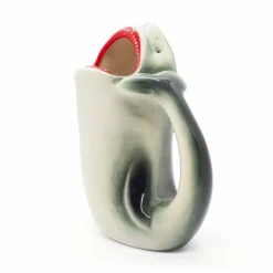 Outlet 😀 BarMan BarConic® Tiki Drinkware - Shark Bite - 14 Oz. 👏 -Barman Sales Store shark tiki mug 800 bpc 700x700