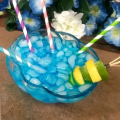 Best Pirce 😀 BarMan BarConic® Tiki Mug - Conch Glass - 22 Ounce ✨ -Barman Sales Store shell blue2 1 700x700