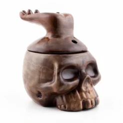 Cheapest ⭐ BarMan BarConic® Tiki Drinkware - Skull Bowl - 14 Ounce 😉 -Barman Sales Store skull bowl clean2 700x700