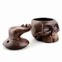Cheapest ⭐ BarMan BarConic® Tiki Drinkware - Skull Bowl - 14 Ounce 😉 -Barman Sales Store skull bowl clean3 700x700