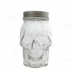 Cheap โจ BarMan BarConicยฎ Skull Mason Jar With Lid - 16 Ounce โ๏ธ
