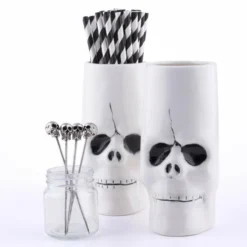 Coupon 🛒 BarMan Tiki Bar Gift Set - Skull 🎉