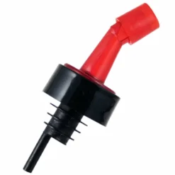 Cheap 🧨 BarMan Liquor Pourer - Slide Stop - Color Options 🤩 -Barman Sales Store slide stop liquor pourers red 700x700
