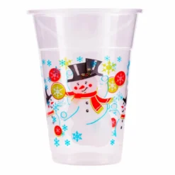 Hot Sale ⌛ BarMan Snowman Plastic Cups -16 Oz. - 20 Count 😉