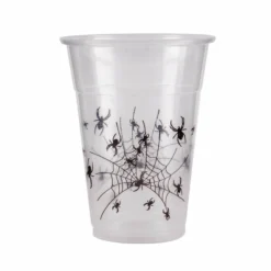 Discount ⌛ BarMan Soft Plastic Cups - Spiders 20 Ct. - 16 Ounce 🧨