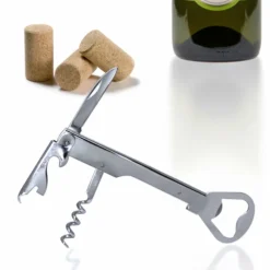 Promo 🎉 BarMan Wine And Beer Bottle Opener - Stainless Steel 🥰