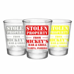 Budget ✨ BarMan CUSTOMIZABLE - 1.75oz Clear Shot Glass - Stolen Property ✨ 5 Budget ✨ BarMan CUSTOMIZABLE - 1.75oz Clear Shot Glass - Stolen Property ✨ -Barman Sales Store stolen property bar web 5 700x700
