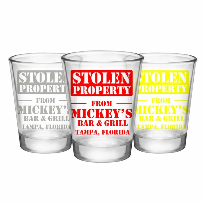 Budget ✨ BarMan CUSTOMIZABLE - 1.75oz Clear Shot Glass - Stolen Property ✨ 3 Budget ✨ BarMan CUSTOMIZABLE - 1.75oz Clear Shot Glass - Stolen Property ✨ - Image 3