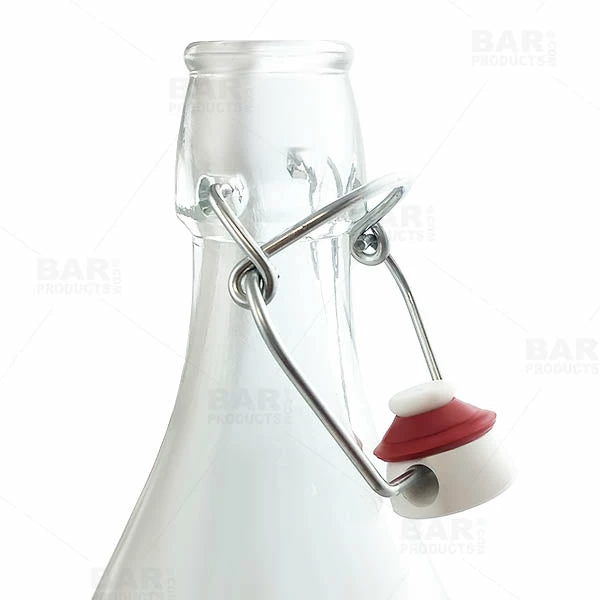 Hot Sale 🥰 BarMan Square Glass Bottle W/ Swing Top - Available In 1 Liter Or 17 Ounce ❤️ 4 Hot Sale 🥰 BarMan Square Glass Bottle W/ Swing Top - Available In 1 Liter Or 17 Ounce ❤️ - Image 4