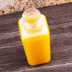 Brand new 😉 BarMan Tall Square Beverage Container - Clear ✨ -Barman Sales Store tall square pet bottle scene2 700x700