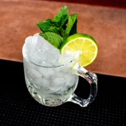 Promo 💯 BarMan Tattoo Moscow Mule Glass - 14 Ounce ✔️ -Barman Sales Store tattoo mule scene2 700x700