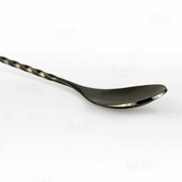 Hot Sale 😉 BarMan Olea™ Tiki Butt Ku Gun Metal Plated Bar Spoon - 40cm 👏 4 Hot Sale 😉 BarMan Olea™ Tiki Butt Ku Gun Metal Plated Bar Spoon - 40cm 👏 - Image 4