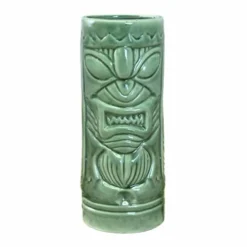 Best reviews of 🥰 BarMan BarConic® Tiki Drinkware - Ceramic Mean Green Mug - 11 Ounce ✨