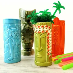 Promo 😍 BarMan Tiki Mugs Drinkware Package 2 - Set Of 4 ✔️