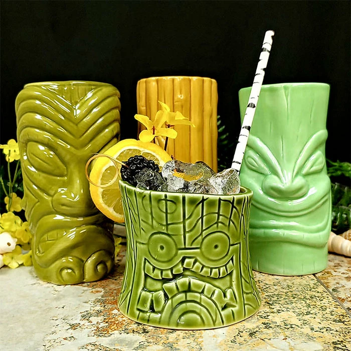 Outlet ⌛ BarMan Tiki Mugs Drinkware Package 4 - Set Of 4 ⌛ 2 Outlet ⌛ BarMan Tiki Mugs Drinkware Package 4 - Set Of 4 ⌛ - Image 2