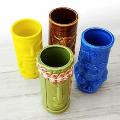 Best Sale ✔️ BarMan Tiki Mugs Drinkware Package 5 - Set Of 4 🌟 -Barman Sales Store tiki mug drinkware package 5 bpc 1 700x700