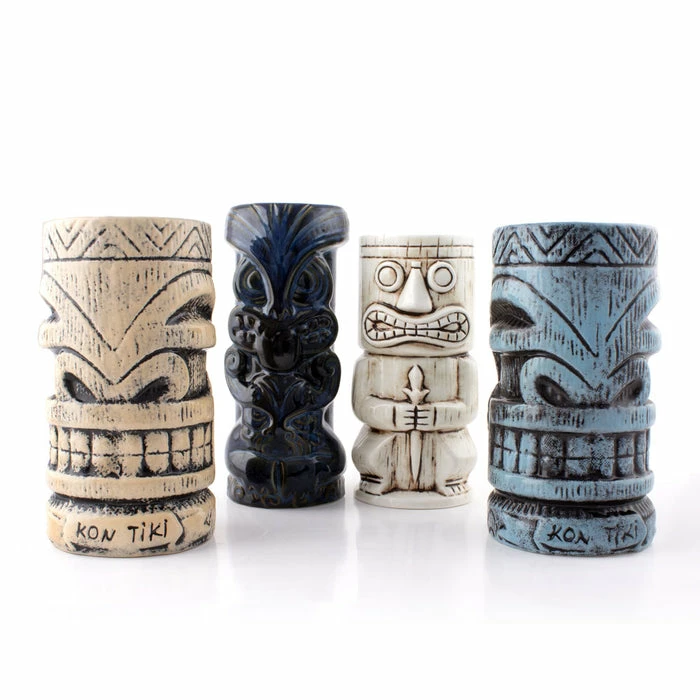 Brand new 👏 BarMan Tiki Mugs Drinkware Package 6 - Set Of 4 🔥 1 Brand new 👏 BarMan Tiki Mugs Drinkware Package 6 - Set Of 4 🔥
