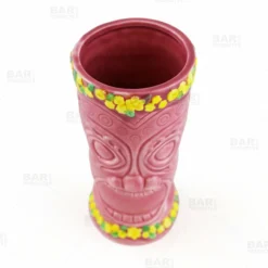 Best deal 🤩 BarMan BarConic® Tiki Drinkware - Pink Flower Goddess - 12 Ounce 🌟 -Barman Sales Store tiki mug pink lei bpc 4 700x700