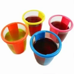 Promo 🧨 BarMan Twist'n Shot™ 2 Oz Clear Jello Shot Cups 😉