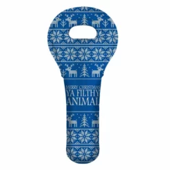 Hot Sale 🥰 BarMan Wine Totes - Ugly 🎄 Christmas Sweater Series - Several Design Options ⌛ -Barman Sales Store ugly christmas sweater wine tote animal 700x700