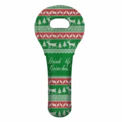 Hot Sale 🥰 BarMan Wine Totes - Ugly 🎄 Christmas Sweater Series - Several Design Options ⌛ -Barman Sales Store ugly christmas sweater wine tote grinches 700x700