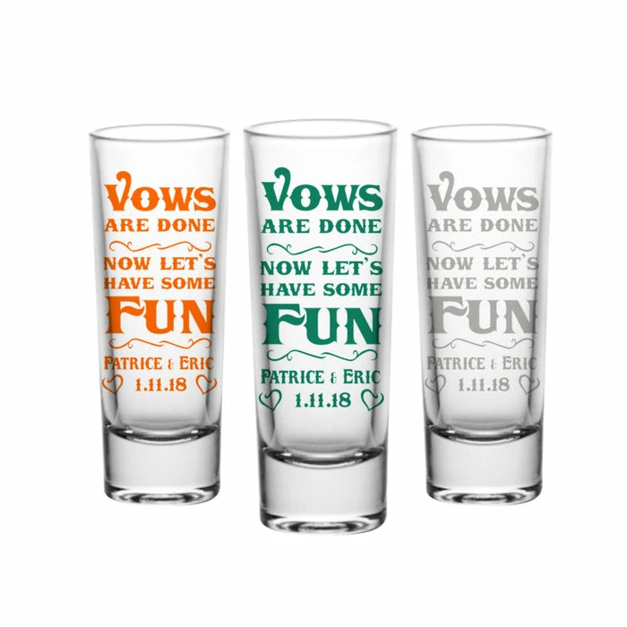 Best deal 🌟 BarMan CUSTOMIZABLE - 2oz Tall Clear Shot Glass - Vows 🤩 3 Best deal 🌟 BarMan CUSTOMIZABLE - 2oz Tall Clear Shot Glass - Vows 🤩 - Image 3