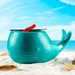 Best reviews of 🌟 BarMan BarConic® Tiki Drinkware - Whale - 14 Ounce 😍 -Barman Sales Store whale tiki scene1 700x700