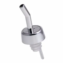 Hot Sale ✨ BarMan Liquor Pourers - Whiskey Collared - Packs Of 12 - Color Options ⌛ -Barman Sales Store whiskey collared liquor pourers chrome chrome collar 700x700