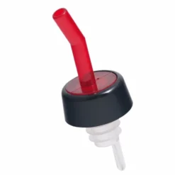 Hot Sale ✨ BarMan Liquor Pourers - Whiskey Collared - Packs Of 12 - Color Options ⌛ -Barman Sales Store whiskey collared liquor pourers red black collar 700x700