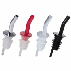 Best Sale 🎉 BarMan Liquor Pourers - Whiskey Non-Collared - Packs Of 12 - Color Options ✔️