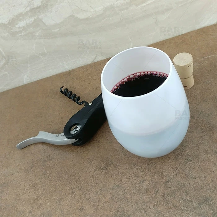 Brand new 🥰 BarMan Wine Glass - Stemless - White - 12 Ounce - Pack Of 6 🔥 2 Brand new 🥰 BarMan Wine Glass - Stemless - White - 12 Ounce - Pack Of 6 🔥 - Image 2