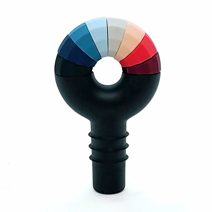 Brand new ๐ BarMan Bottle Stopper With 8 Wine Charms ๐ 2 Brand new ๐ BarMan Bottle Stopper With 8 Wine Charms ๐ - Image 2