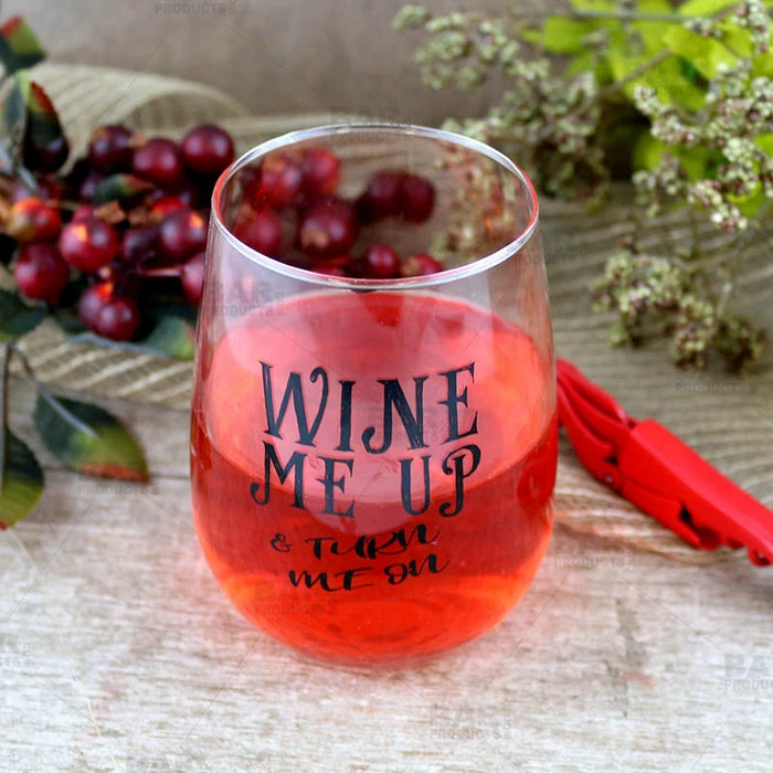 Coupon 😍 BarMan Wine Me Up Stemless Wine Glass ⭐ 2 Coupon 😍 BarMan Wine Me Up Stemless Wine Glass ⭐ - Image 2